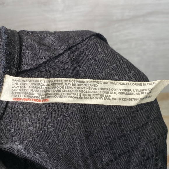 Free People Intimately black crop top size S - Picture 5 of 6